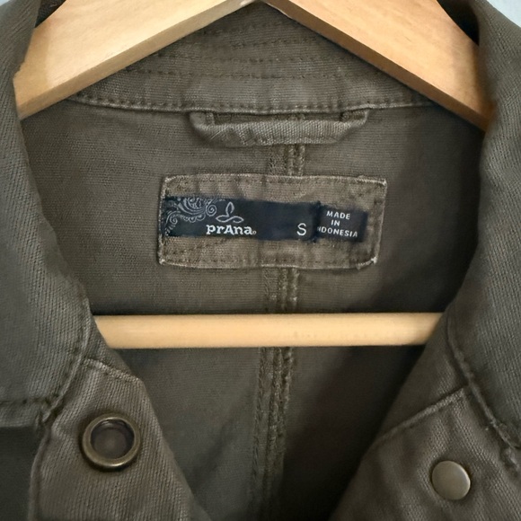 Prana Button Front Cotton Blend Pennington Utility Jacket - Picture 8 of 13